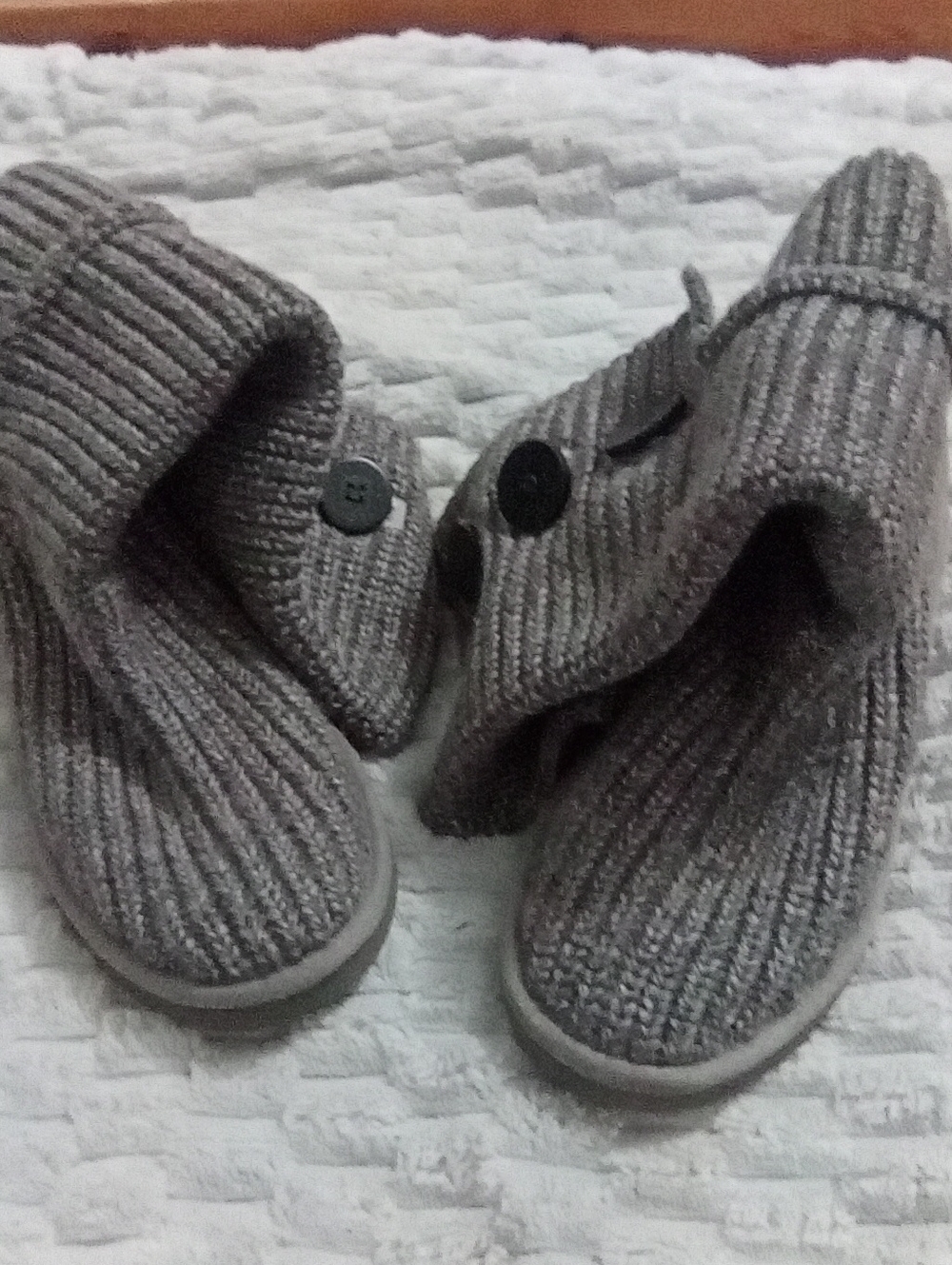 UGG Australia Women's Charcoal Knit Ankle Booties